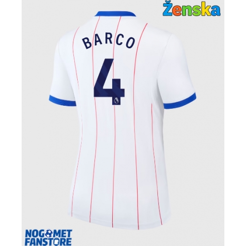 Chelsea Valentin Barco #4 Rezervni Dres za Ženska 2026-27 Kratak Rukav